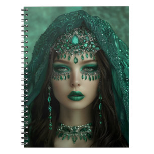 Lady Emerald Notebook Notizblock
