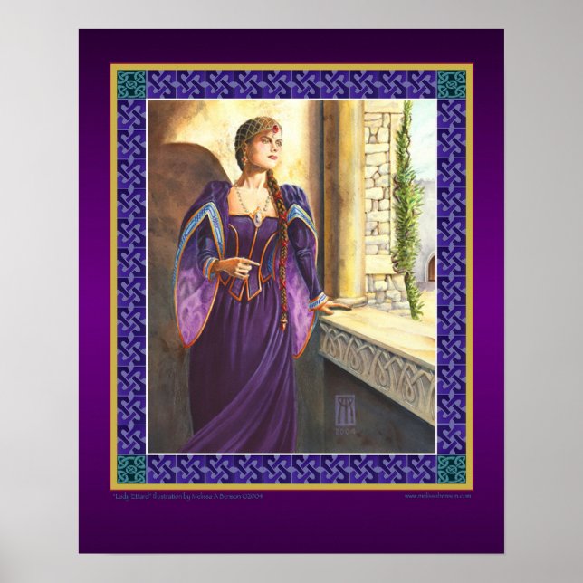 Lady Ettard Print Poster (Vorne)