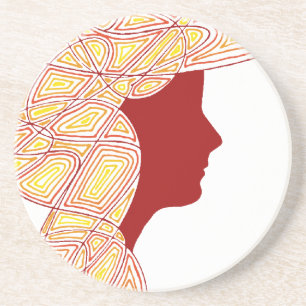 Lady Fire Untersetzer