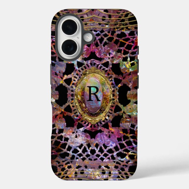 Lady Fowlers Monogram Special Case-Mate iPhone Hülle (Rückseite)