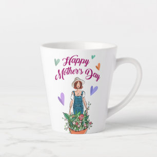 Lady Garening Blume Muttertag Milchtasse