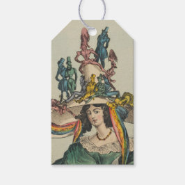 Lady - Geschenkstempel Geschenkanhänger