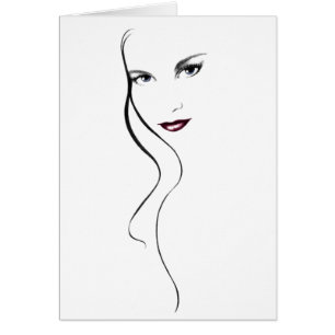 Lady-Gesicht
