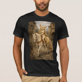 Lady Godiva mit Fell T-Shirt
