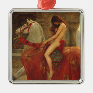 Lady Godiva-Verzierung Ornament Aus Metall