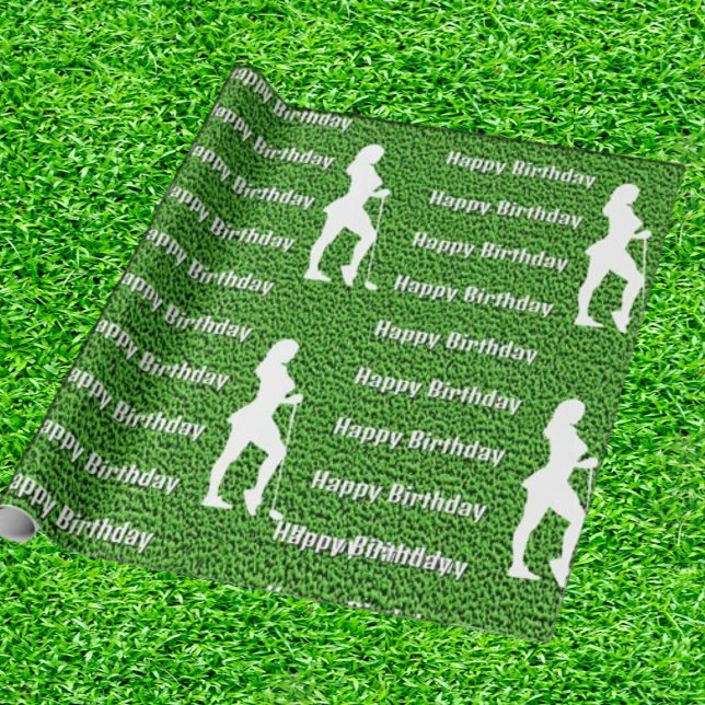 Lady Green Wrapping Paper Geschenkpapier (Wrap Your Gifts in Nature’s Elegance)