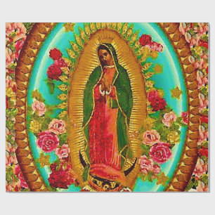 Lady Guadalupe Mexikanische St. Jungfrau Mary Geschenkpapier