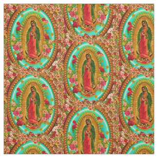 Lady Guadalupe Mexikanische St. Jungfrau Mary Stoff