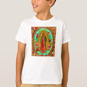 Lady Guadalupe Mexikanische St. Jungfrau Mary T-Shirt