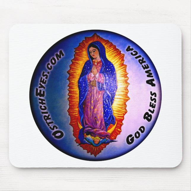 Lady Guadalupe Segen Mousepad (Vorne)