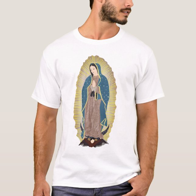 Lady Guadalupe Shirt | Guadalupe-Shirt |Jungfrau M (Vorderseite)