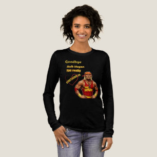 "Lady Hulk Tribute T-Shirt - Dual-Print-Wrestling- Tri-Blend Shirt