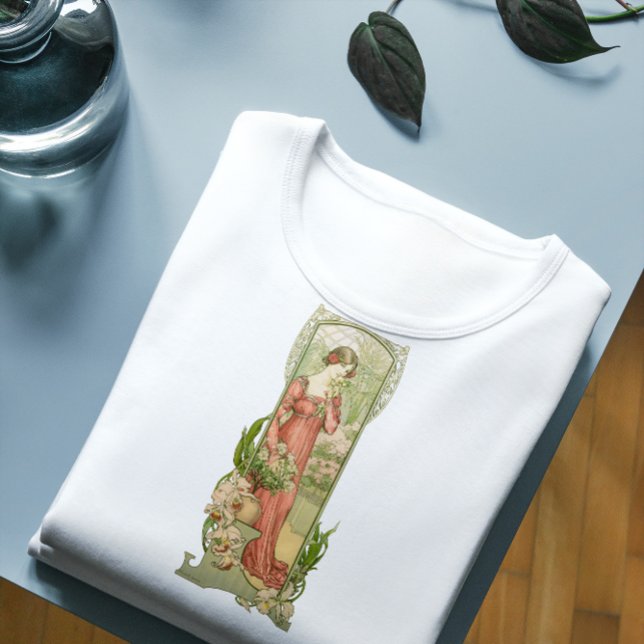 Lady im Gewächshaus Große Größe T-Shirt (Von Creator hochgeladen)