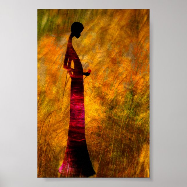 Lady in Black Poster (Vorne)