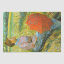 Lady in einer grünen Wiese