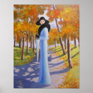 Lady in Park, Poster
