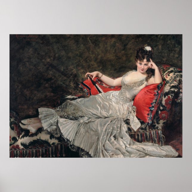 Lady in Poise Poster (Vorne)