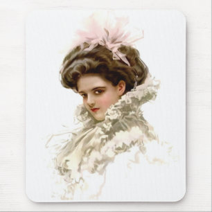 Lady in Profil Mousepad