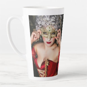 Lady in Red Tasse, Virginia Rose Collection Milchtasse