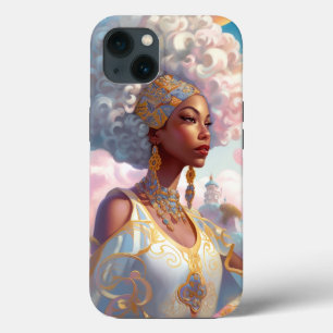 Lady in surreal World African American Art Case-Mate iPhone Hülle
