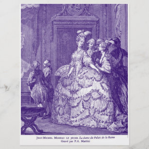 Lady in Wart zu Marie Antoinette Flyer