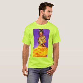 Lady in Yellow Dress T - Shirt