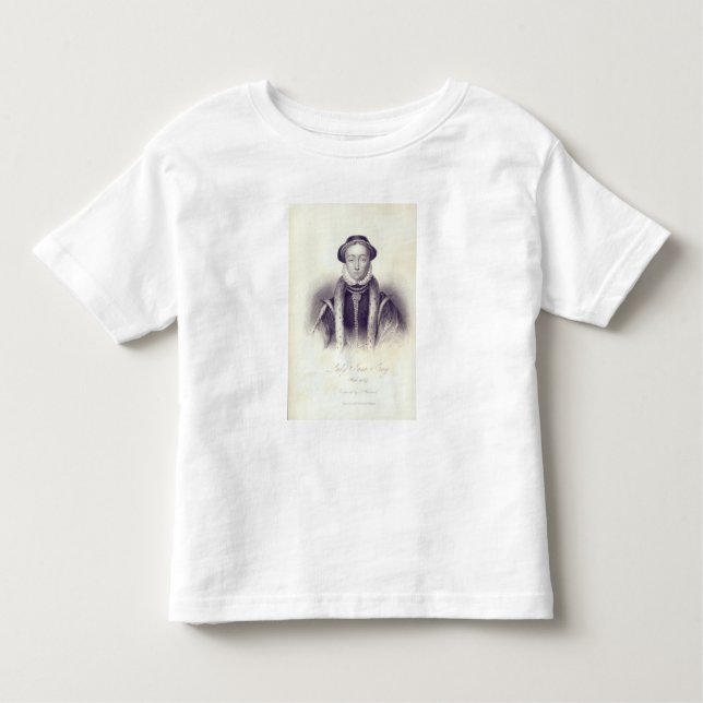 Lady Jane Gray, graviert von S. Freeman Kleinkind T-shirt (Vorderseite)