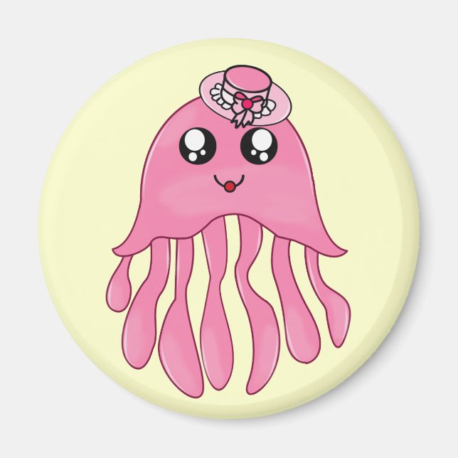 Lady Jellyfish Magnet (Vorne)