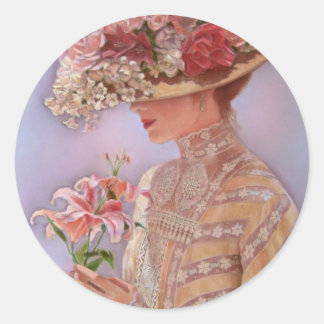 Lady Jessica Runder Aufkleber
