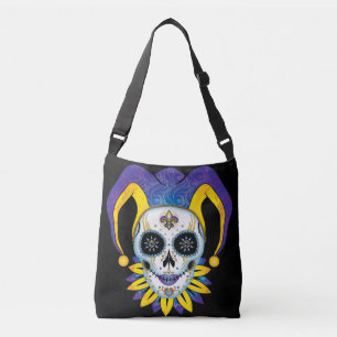 Lady Jester Skull Tragetaschen Mit Langen Trägern