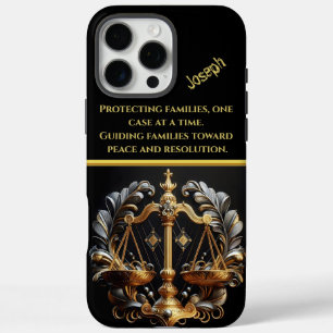 Lady Justice Balancing Scales iPhone 16 Pro Max Hülle