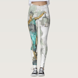 Lady Justice on Ivy and Satin 1 Leggings