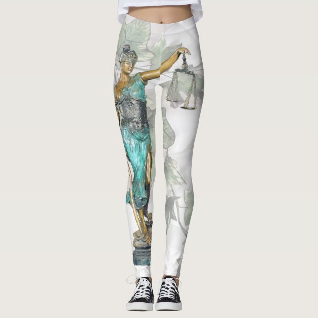 Lady Justice on Ivy and Satin 1 Leggings (Vorderseite)