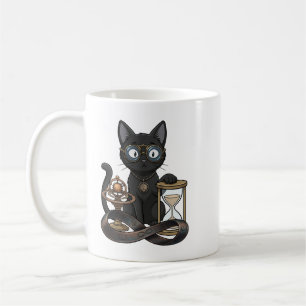 Lady Justice Schwarze Katze Anwältin Kaffeetasse