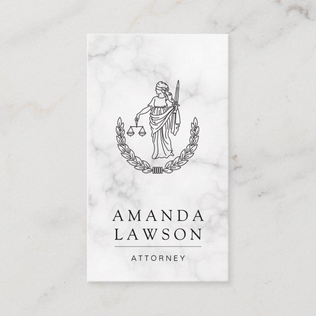 Lady | Justiz | Rechtsanwältin Terminkarte (Vorderseite)