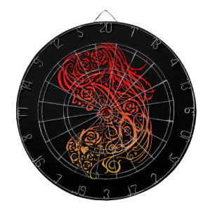 Lady Lace Dart Board Dartscheibe