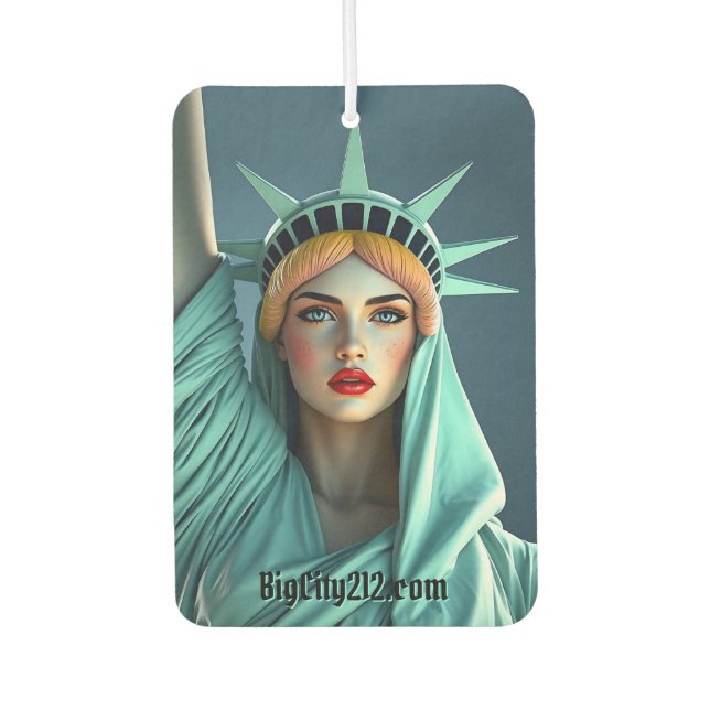 Lady Liberty Air Freshener Autolufterfrischer (Vorderseite)