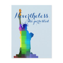 Lady Liberty beharrt