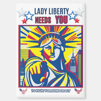 Lady Liberty braucht dich! Weißer BG-Kampf gegen O Magnet