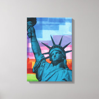 Lady Liberty Fine Art Print Leinwanddruck