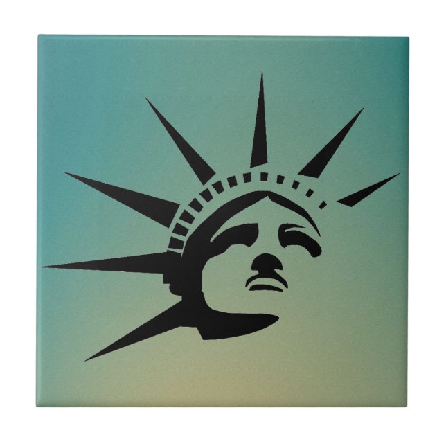 Lady Liberty Fliese (Vorderseite)