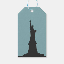 Lady Liberty Gift Tag Geschenkanhänger