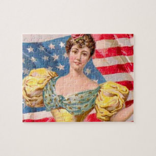 Lady Liberty Independence Puzzle