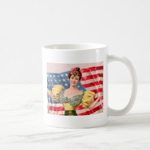 Lady Liberty Independence Tasse