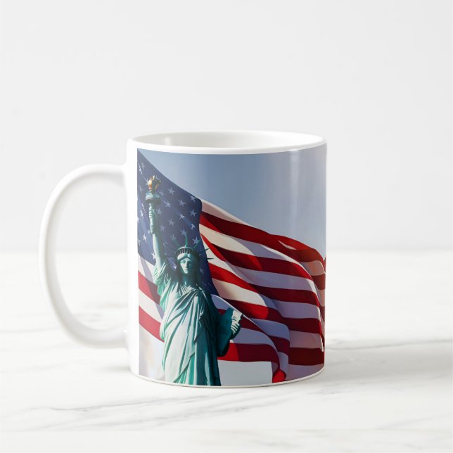 Lady Liberty Kaffeetasse (Links)