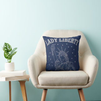 Lady Liberty Kissen