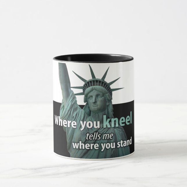 Lady Liberty latte Tasse (Zentrum)