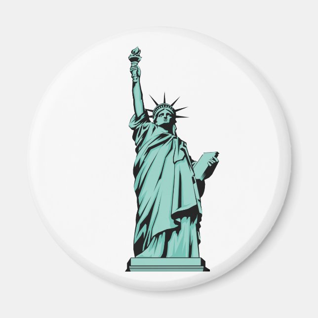 Lady Liberty Magnet (Vorne)