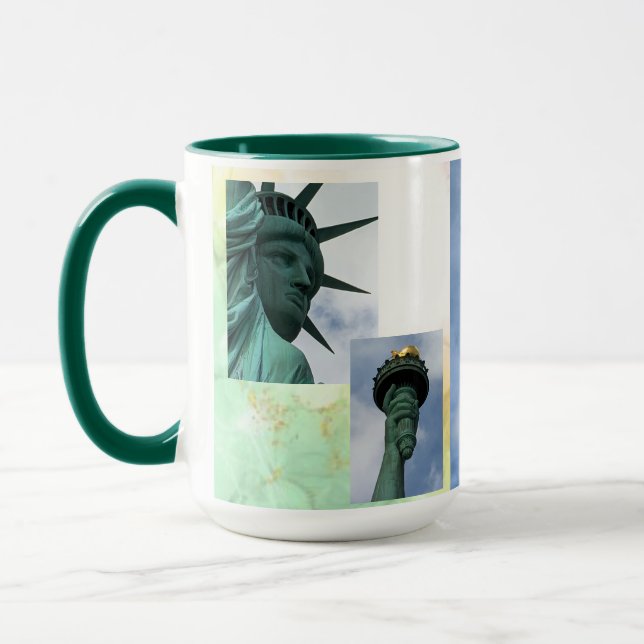 Lady Liberty Mug Tasse (Links)