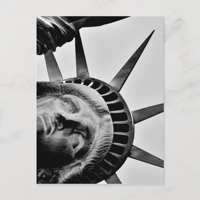 Lady Liberty NYC Postkarte (Vorderseite)